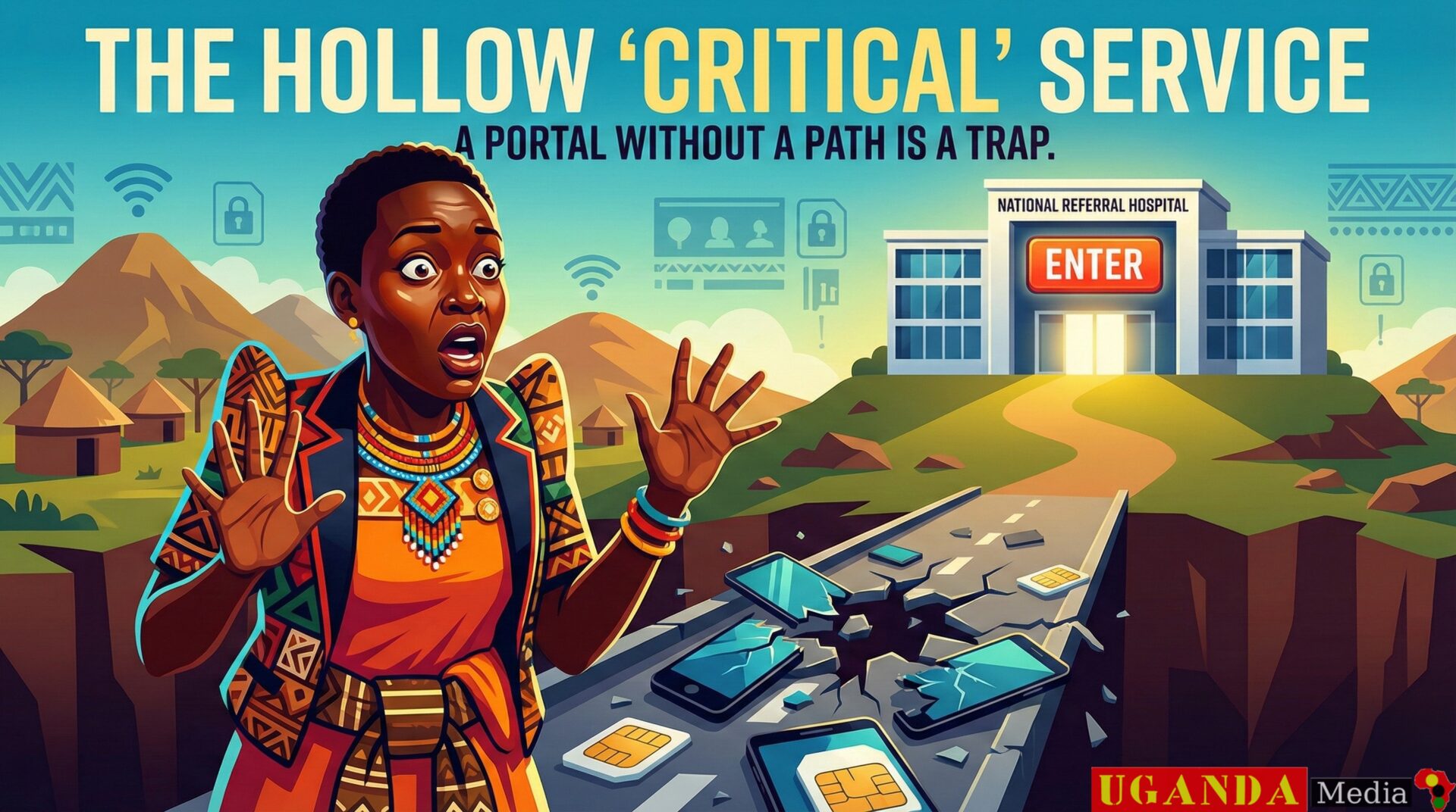 Uganda internet shutdown 2026 UCC directive