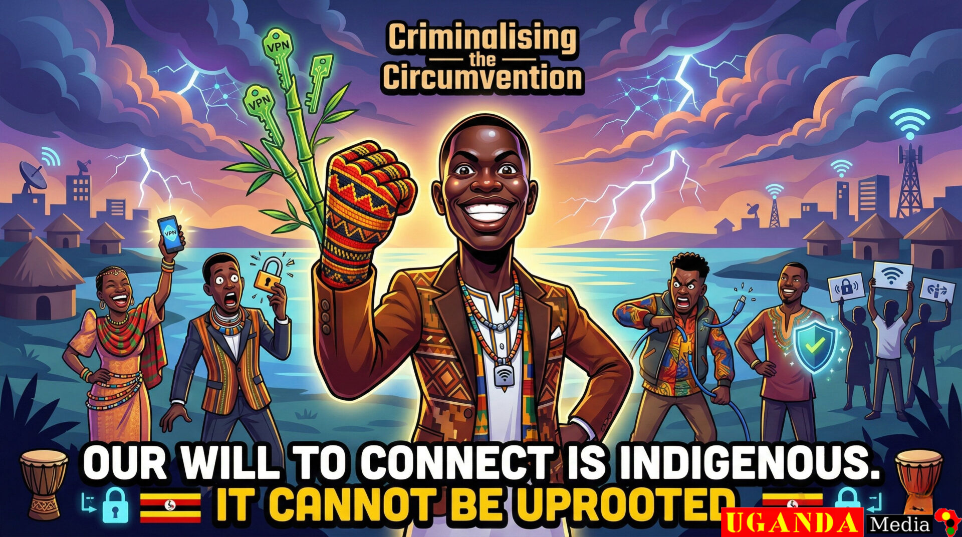 Uganda internet shutdown 2026 UCC directive