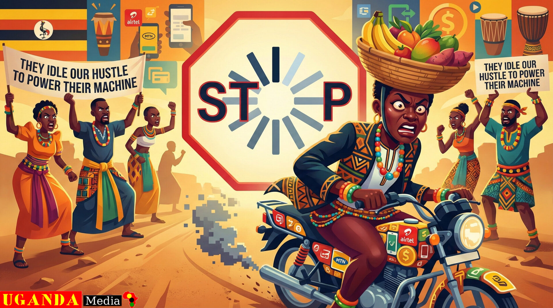 Uganda internet shutdown 2026 UCC directive