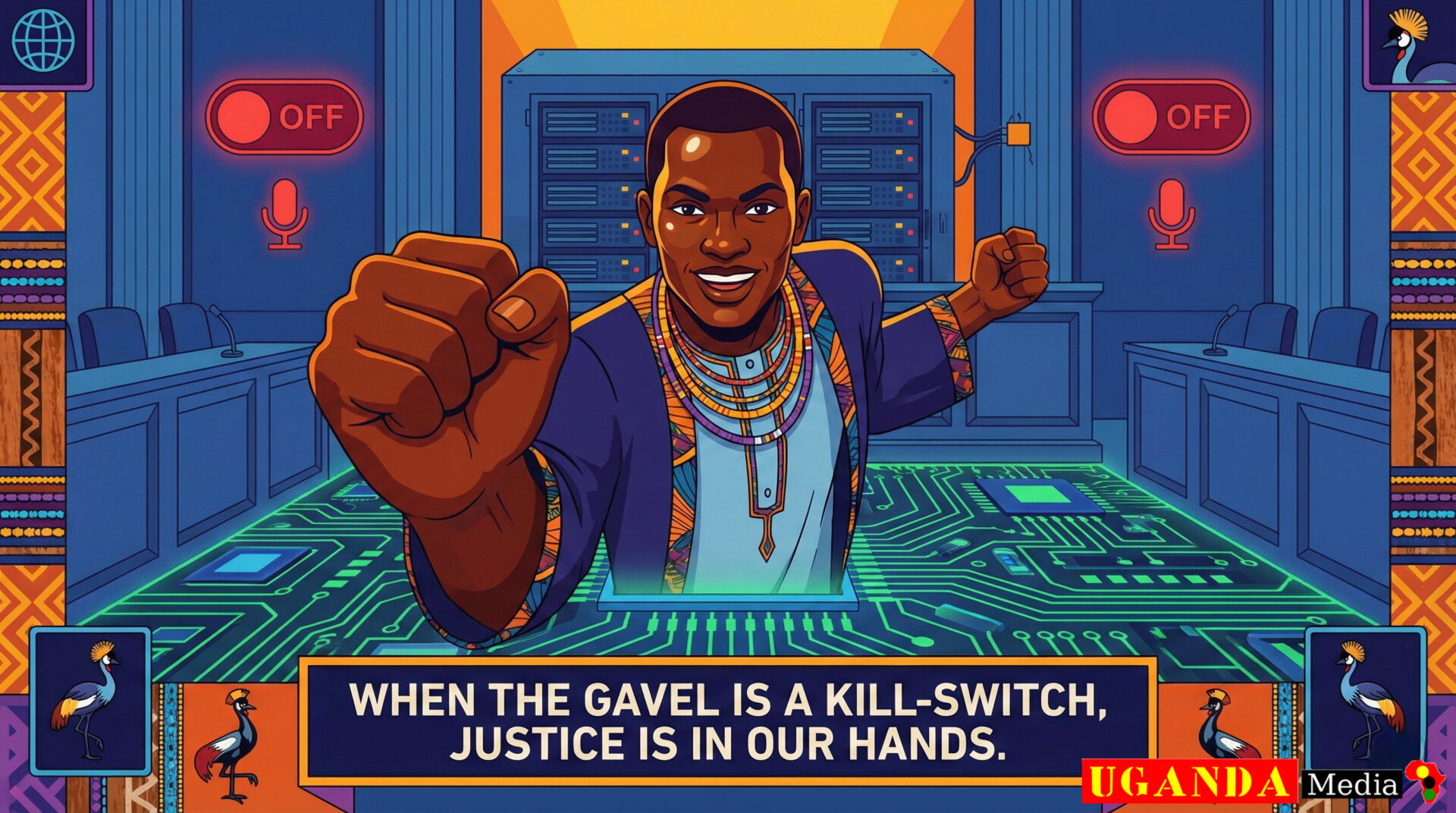 Uganda internet shutdown 2026 UCC directive