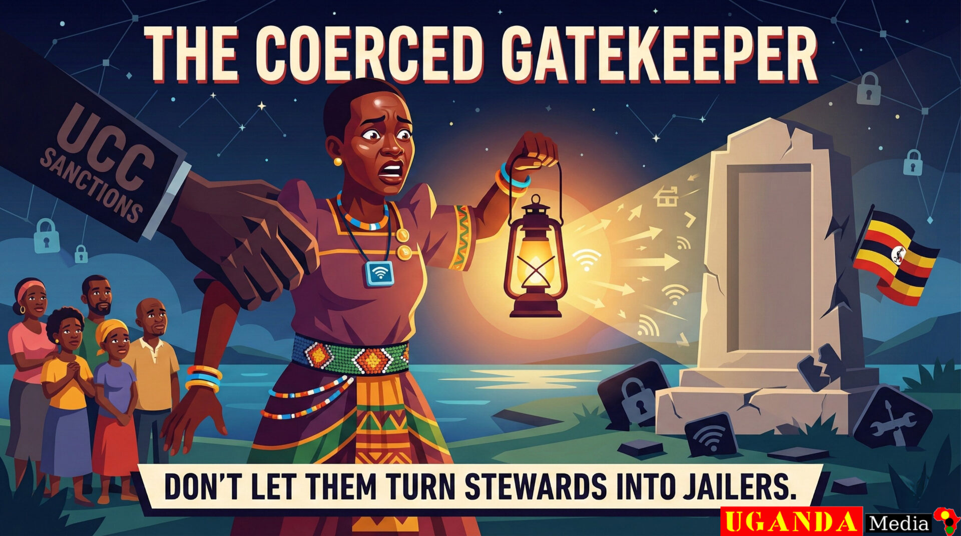 Uganda internet shutdown 2026 UCC directive